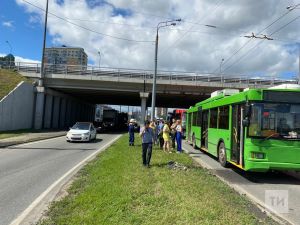В Казани жалуются на проблемы с движением троллейбуса