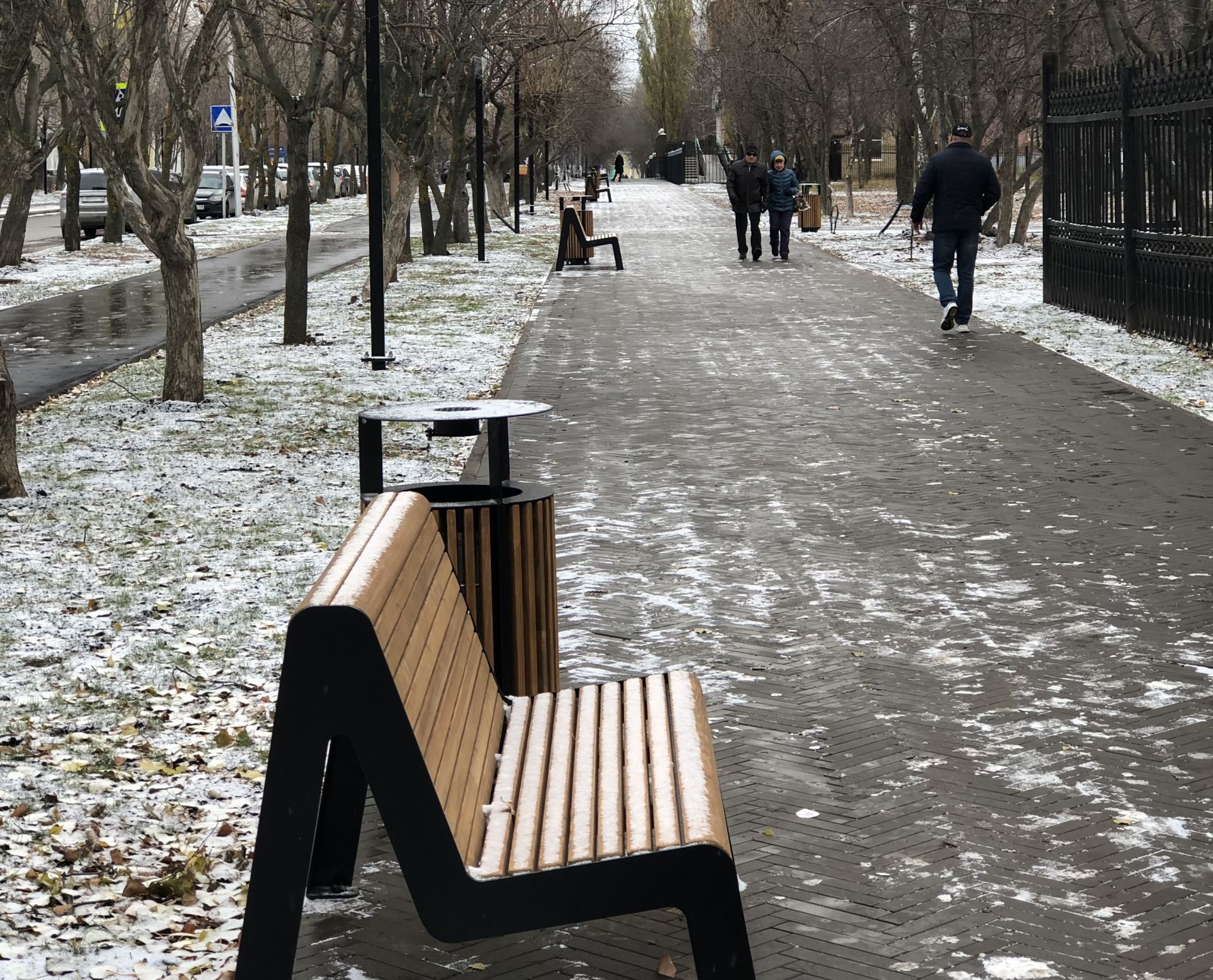 Реконструкцию бульвара Юных Ленинцев в Набережных Челнах закончили