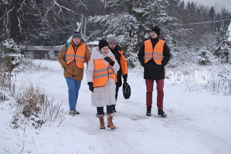 Жителям Лаишевского района продемонстрировали работу шумозащитных экранов