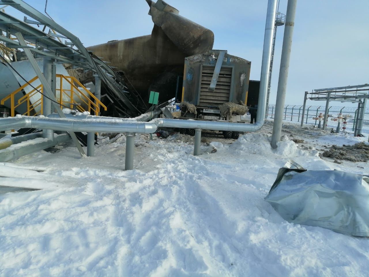 В&nbsp;БСМП Челнов доставлен пострадавший при взрыве на&nbsp;нефтяном заводе Татарстана