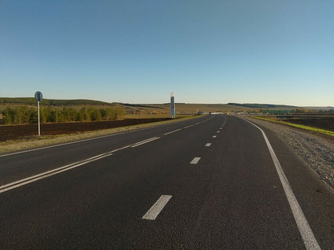 В Татарстане завершили реконструкцию участка автодороги Челны-Сарманово