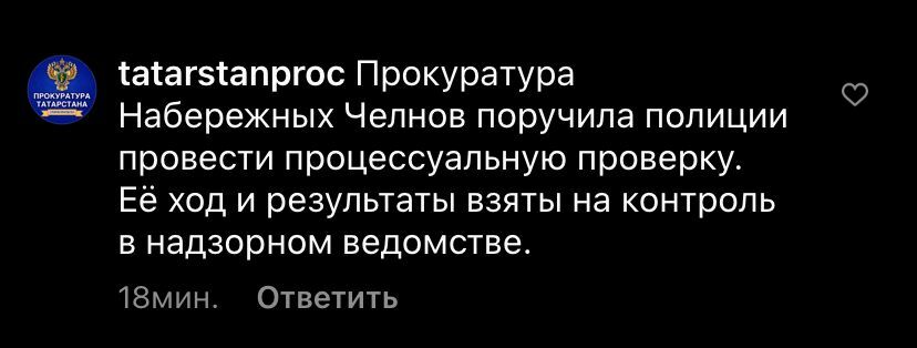 Прокуратура Челнов поручила полиции провести проверку по факту побоев 11-летней девочки