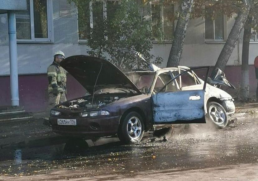 Стали известны подробности инцидента со сгоревшим авто в Челнах