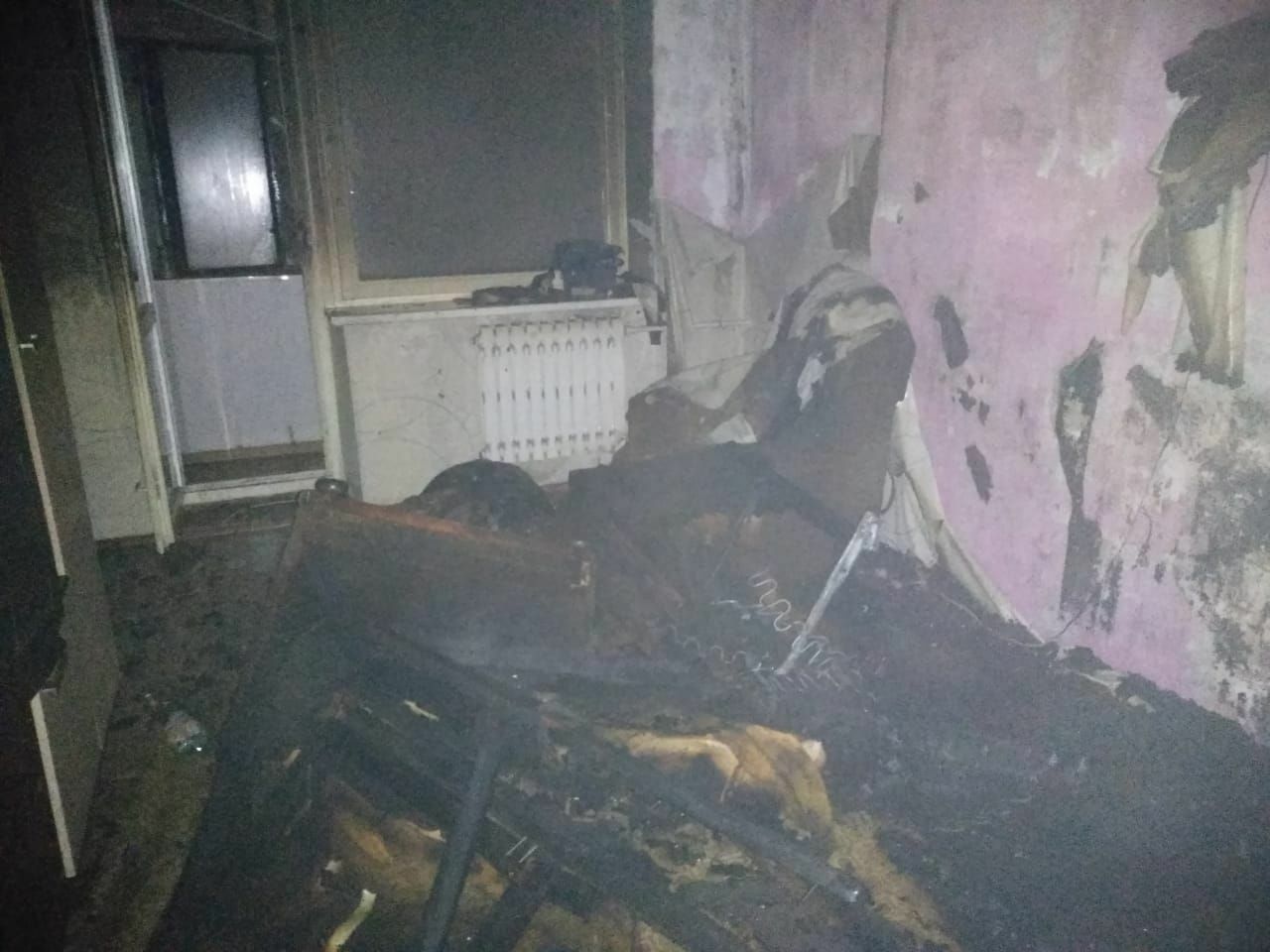 В РТ при пожаре в своей квартире погиб мужчина