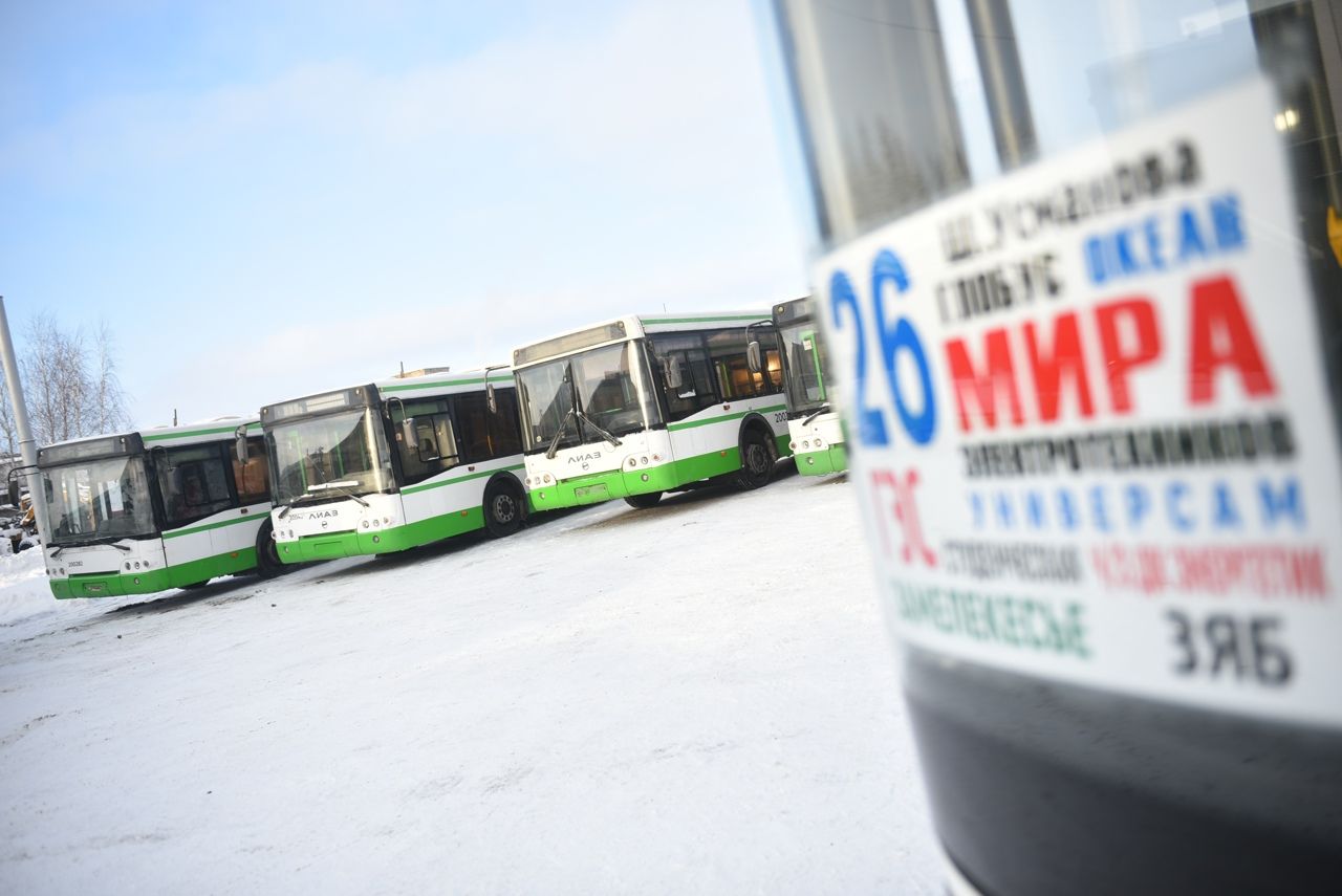 50 новых автобусов намерены до конца года приобрести в Челнах