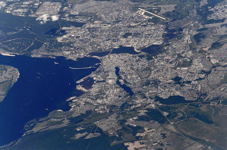 Летчик-космонавт опубликовал снимок столицы Татарстана с&nbsp;МКС