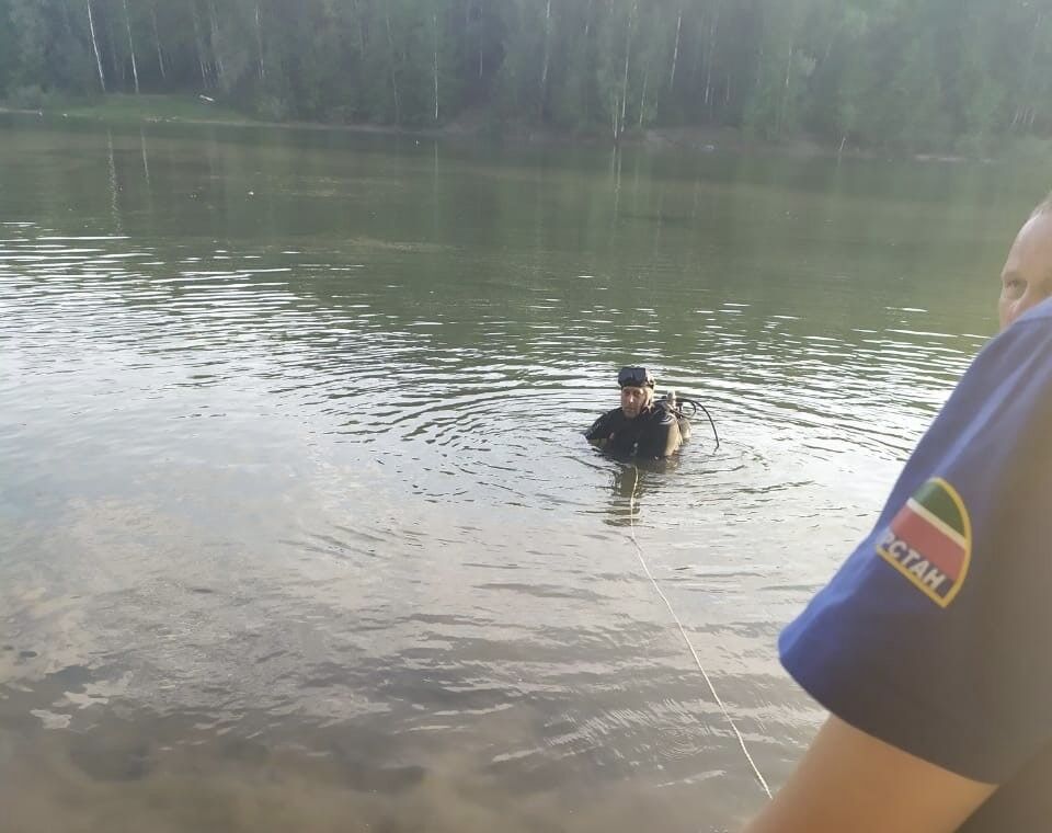 В Глубоком озере в Казани утонул пожилой мужчина