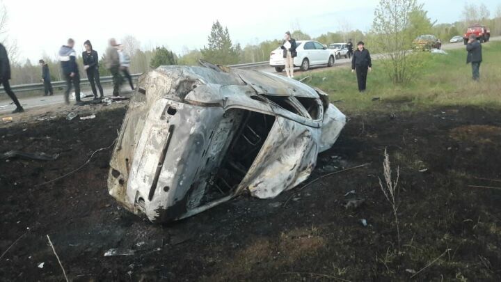 Четыре человека погибли в страшной аварии в&nbsp;Агрызском районе Татарстана