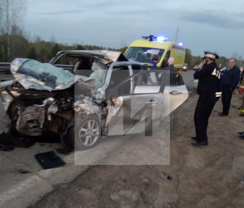 Четыре человека погибли в страшной аварии в&nbsp;Агрызском районе Татарстана