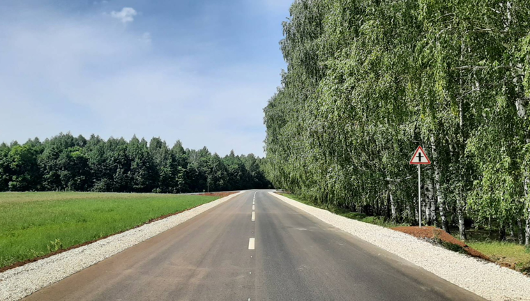В Мамадышском районе завершился ремонт дороги М-7 «Волга» — Усали — Албай