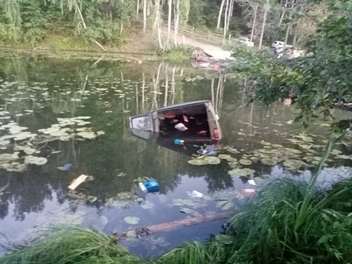 В&nbsp;Татарстане автомобиль упал в&nbsp;реку, погибли два человека