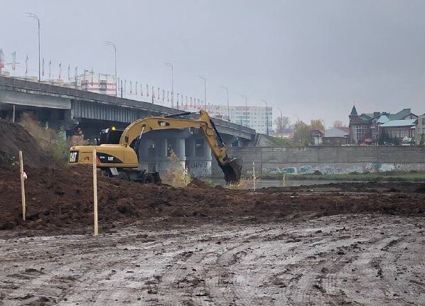 В&nbsp;Челнах началось строительство разворота на&nbsp;Сармановский тракт