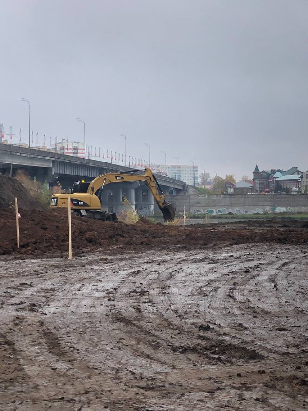 В&nbsp;Челнах началось строительство разворота на&nbsp;Сармановский тракт