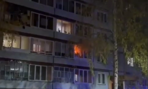 Из-за пожара на&nbsp;балконе в&nbsp;квартире Челнов из дома эвакуировались 18&nbsp;человек