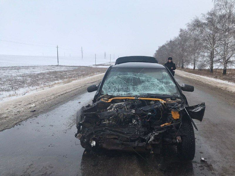 В Татарстане произошло столкновение двух легковых авто, погиб один водитель
