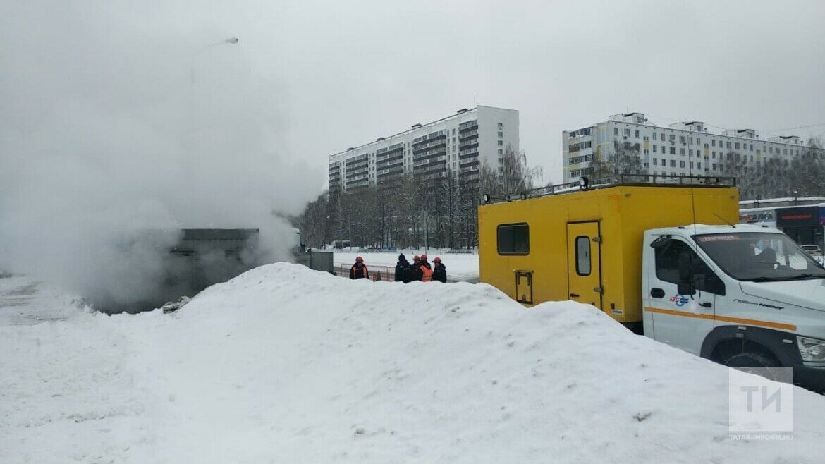 В&nbsp;Набережных Челнах дали тепло в&nbsp;дома, отключенные из-за аварии на&nbsp;трубопроводе