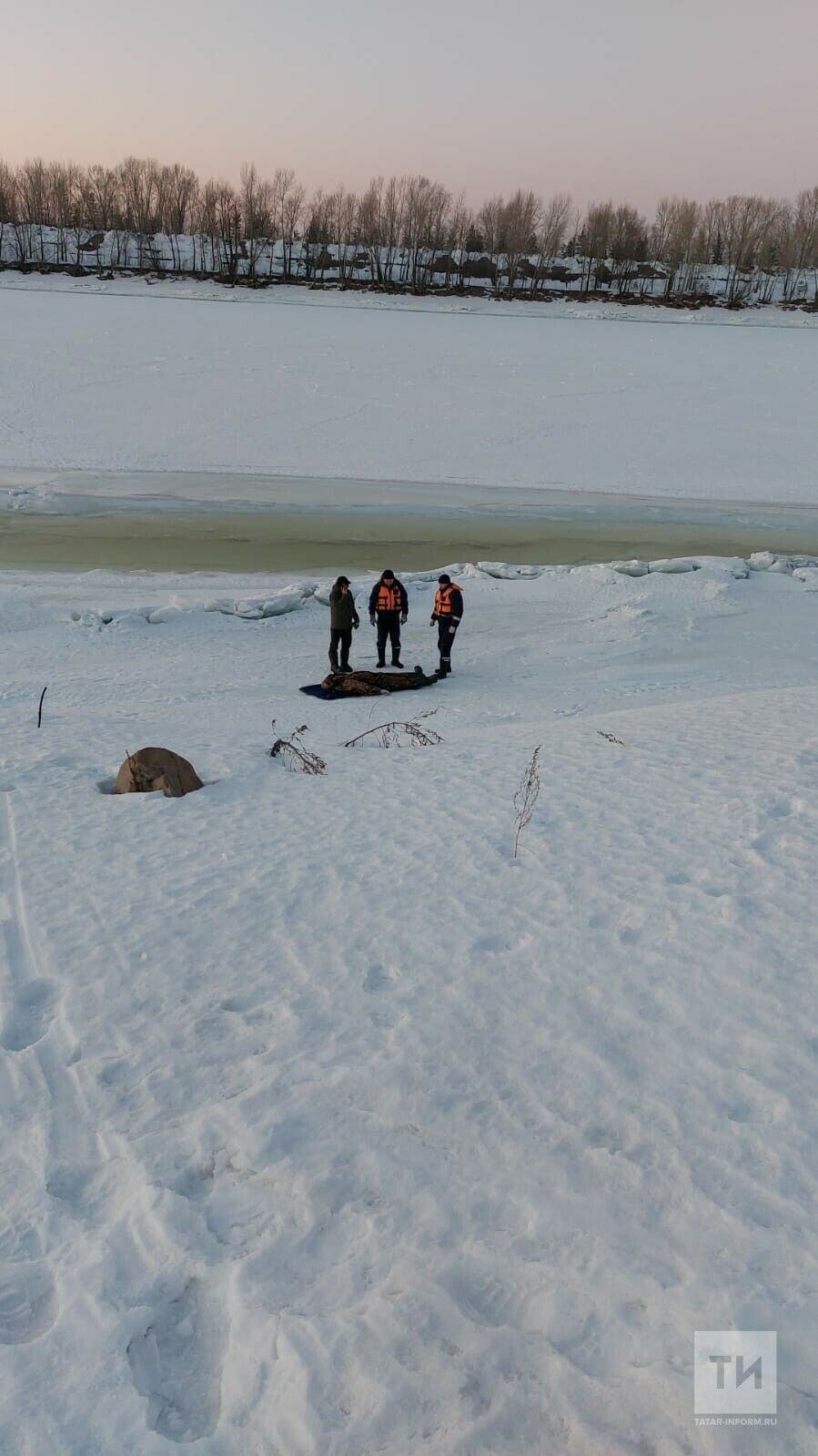 В&nbsp;Набережных Челнах на&nbsp;Каме обнаружено тело рыбака