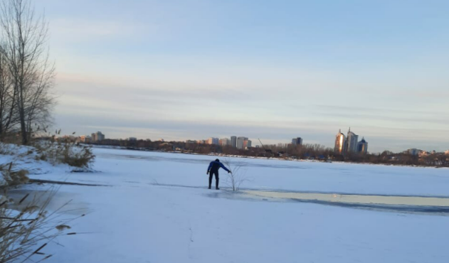 В&nbsp;Татарстане 10-летняя девочка провалилась под лед на&nbsp;озере