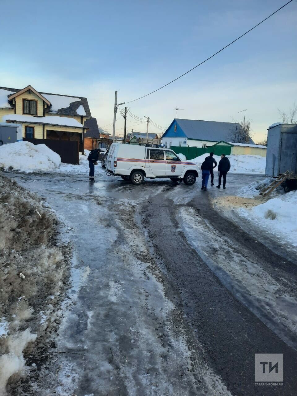 В&nbsp;Татарстане 10-летняя девочка провалилась под лед на&nbsp;озере