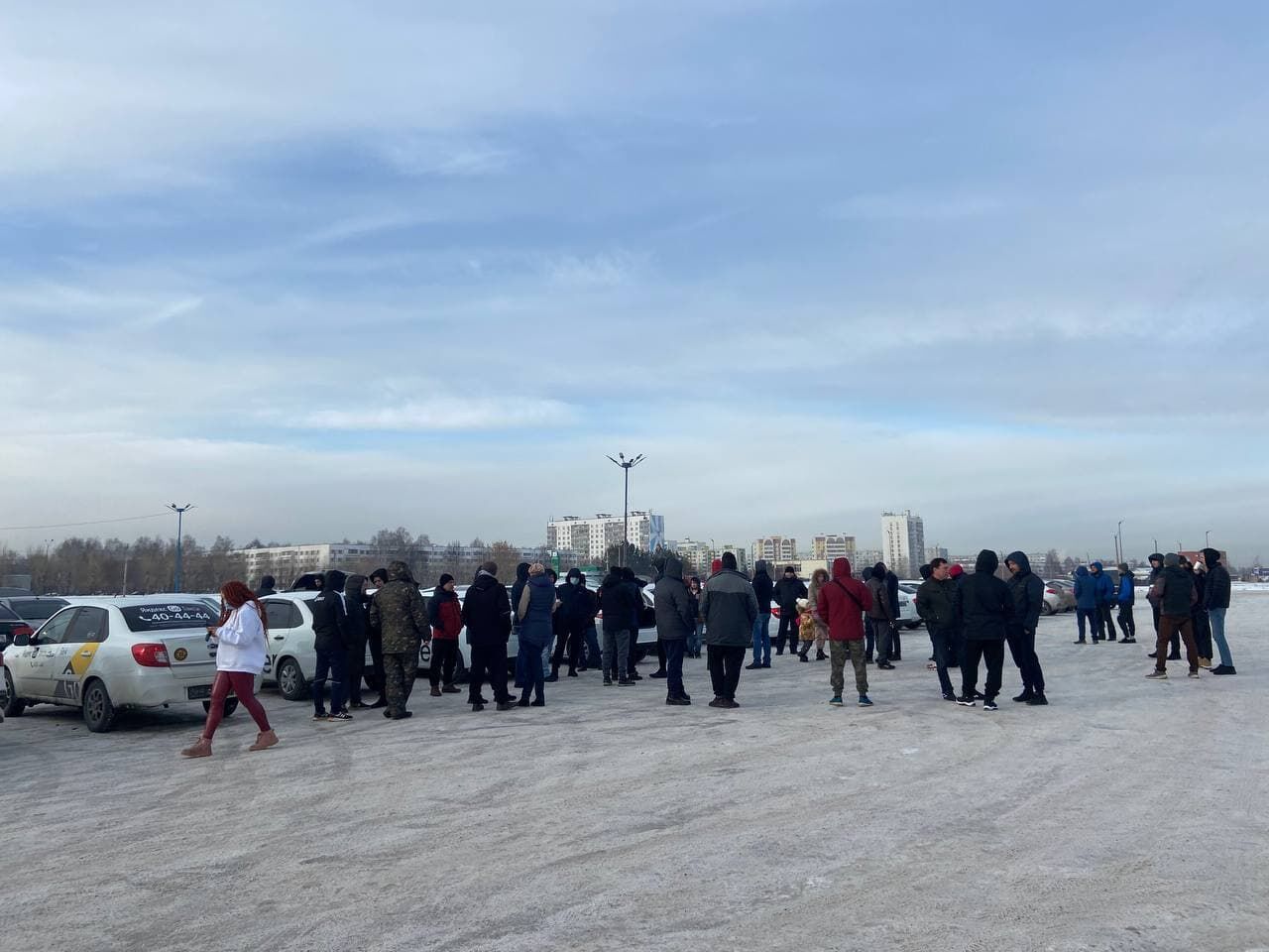 В&nbsp;Татарстане таксисты устроили забастовку из-за низких зарплат