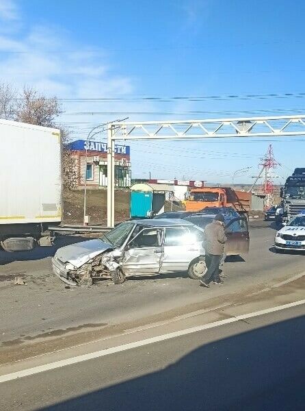 На въезде в Челны произошло ДТП, где пострадал один человек