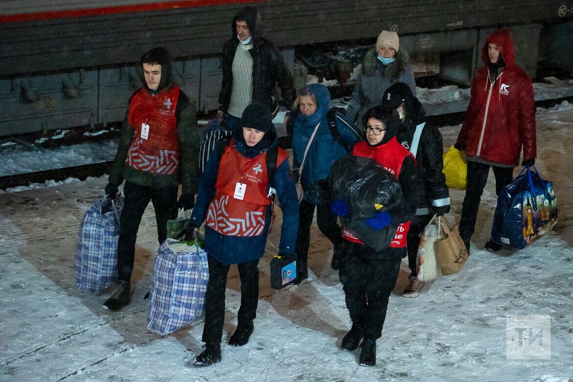 В&nbsp;Набережных Челнах открыли еще один пункт приема гуманитарной помощи для переселенцев