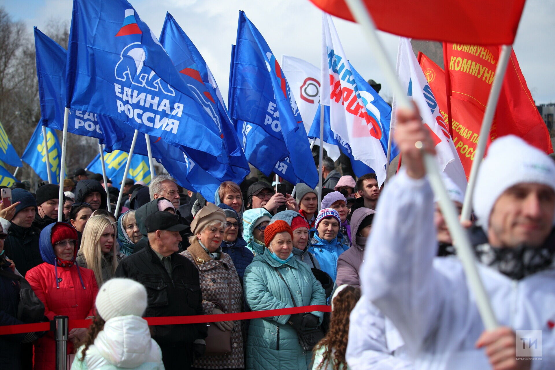 В РТ состоялся митинг в поддержку Российской армии и жителей Донбасса