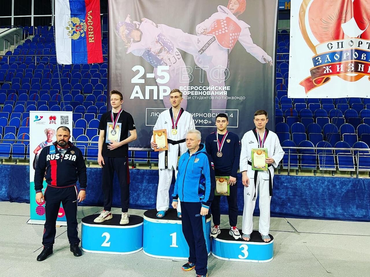 Челнинские спортсмены привезли золото с&nbsp;Чемпионата России по&nbsp;тхэквондо