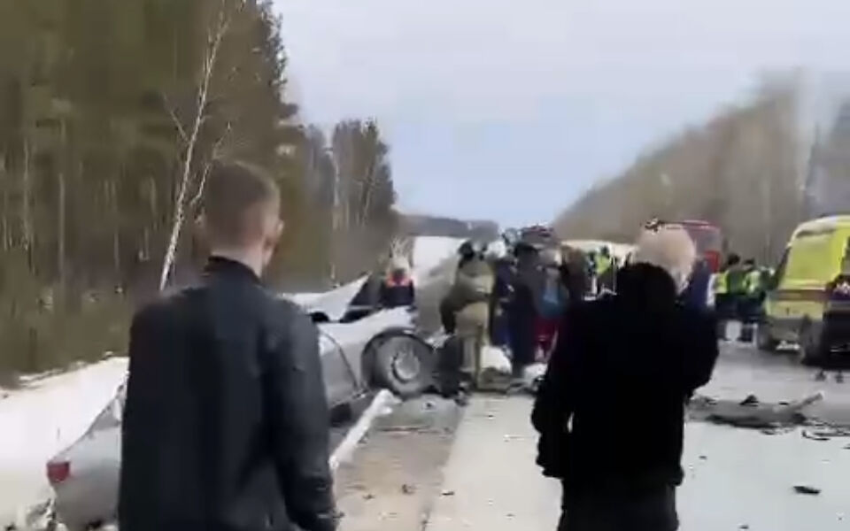 В&nbsp;Татарстане два водителя погибли в&nbsp;результате жуткого ДТП на&nbsp;трассе