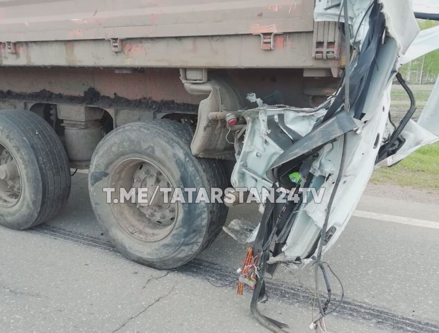 В&nbsp;Татарстане возбудили уголовное дело после смертельного ДТП с&nbsp;микроавтобусом и&nbsp;«КАМАЗом»