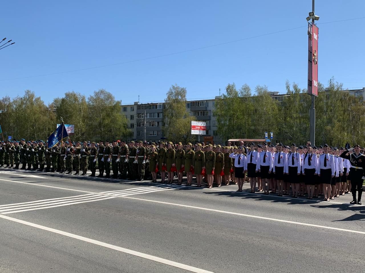 В&nbsp;Набережных Челнах состоялся парад Победы