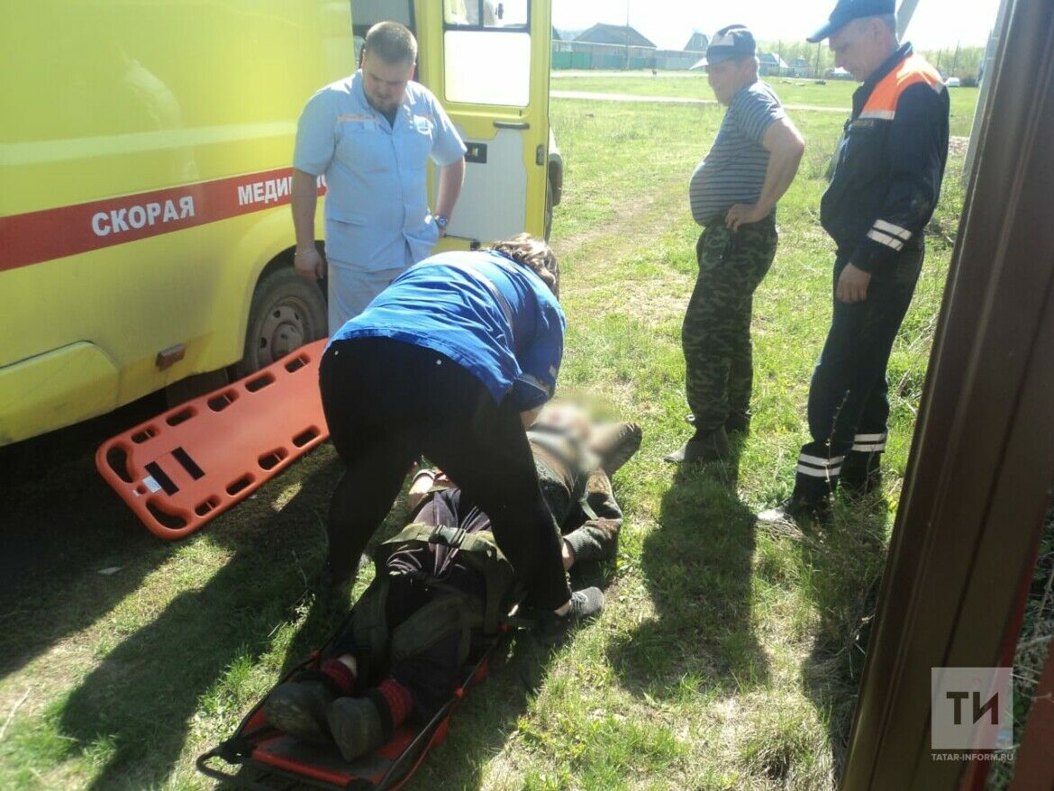 Жительница Татарстана упала в&nbsp;погреб, выбраться ей&nbsp;помогли спасатели