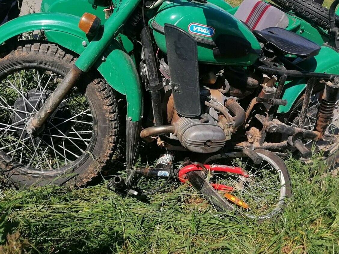 14-летний подросток на мотоцикле сбил ребенка в Татарстане