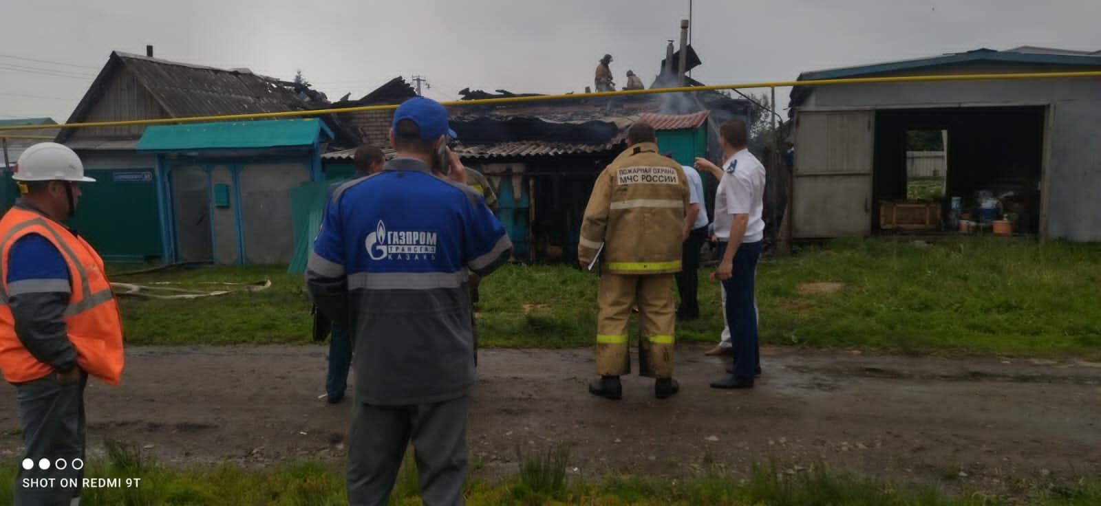 В Татарстане во время тушения пожара в частном доме обнаружено тело подростка