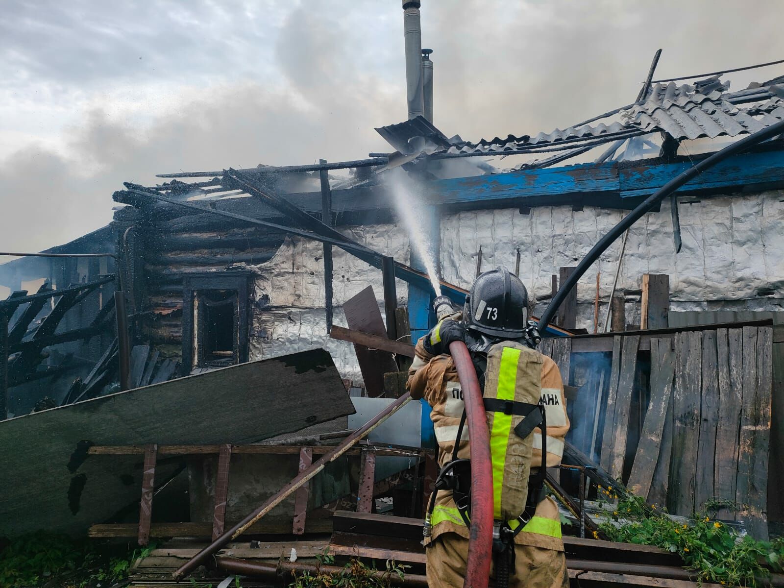 Появились подробности пожара в Татарстане, в котором погиб подросток