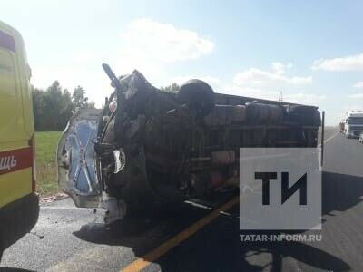 В&nbsp;ДТП на&nbsp;трассе М7&nbsp;в Татарстане погиб человек, еще двое пострадали