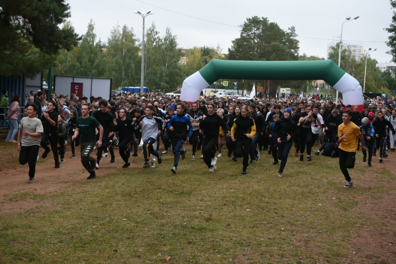 39 тысяч жителей Челнов приняли участие в «Кроссе нации»