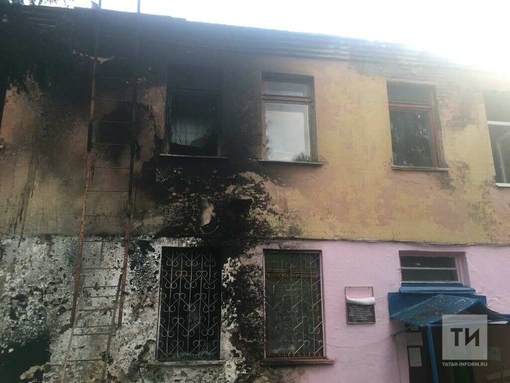 В Татарстане загорелся детский сад, сотрудников и детей успели эвакуировать