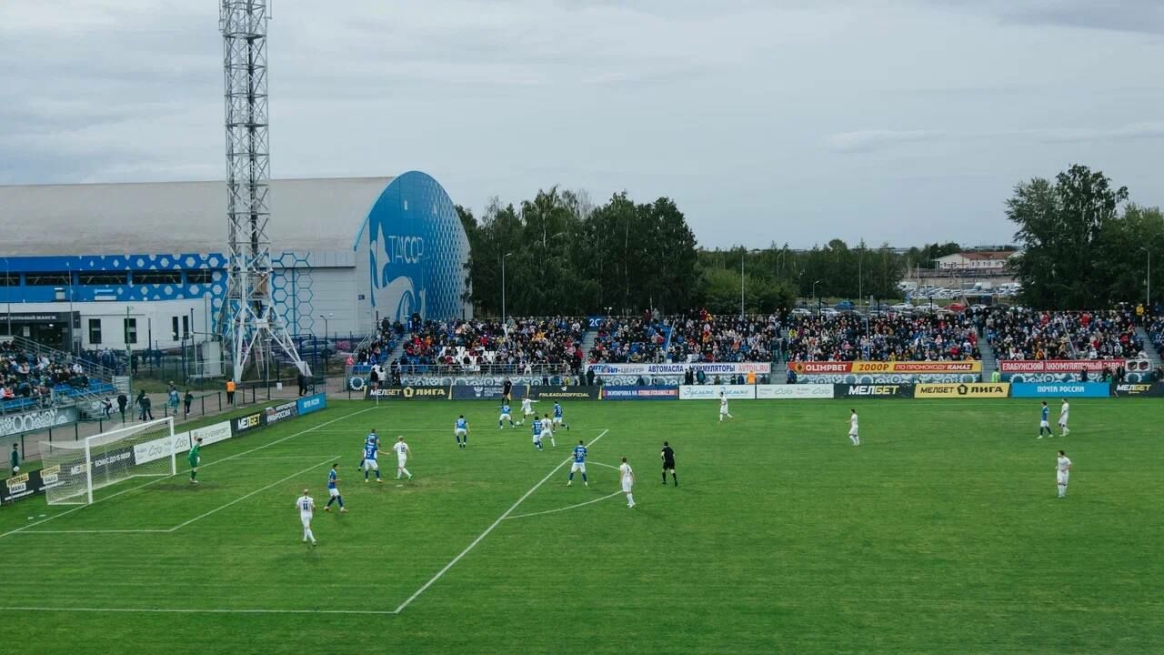 Челнинский ФК&nbsp;«КАМАЗ» лидирует в&nbsp;первой лиге после матча с&nbsp;«Балтикой»