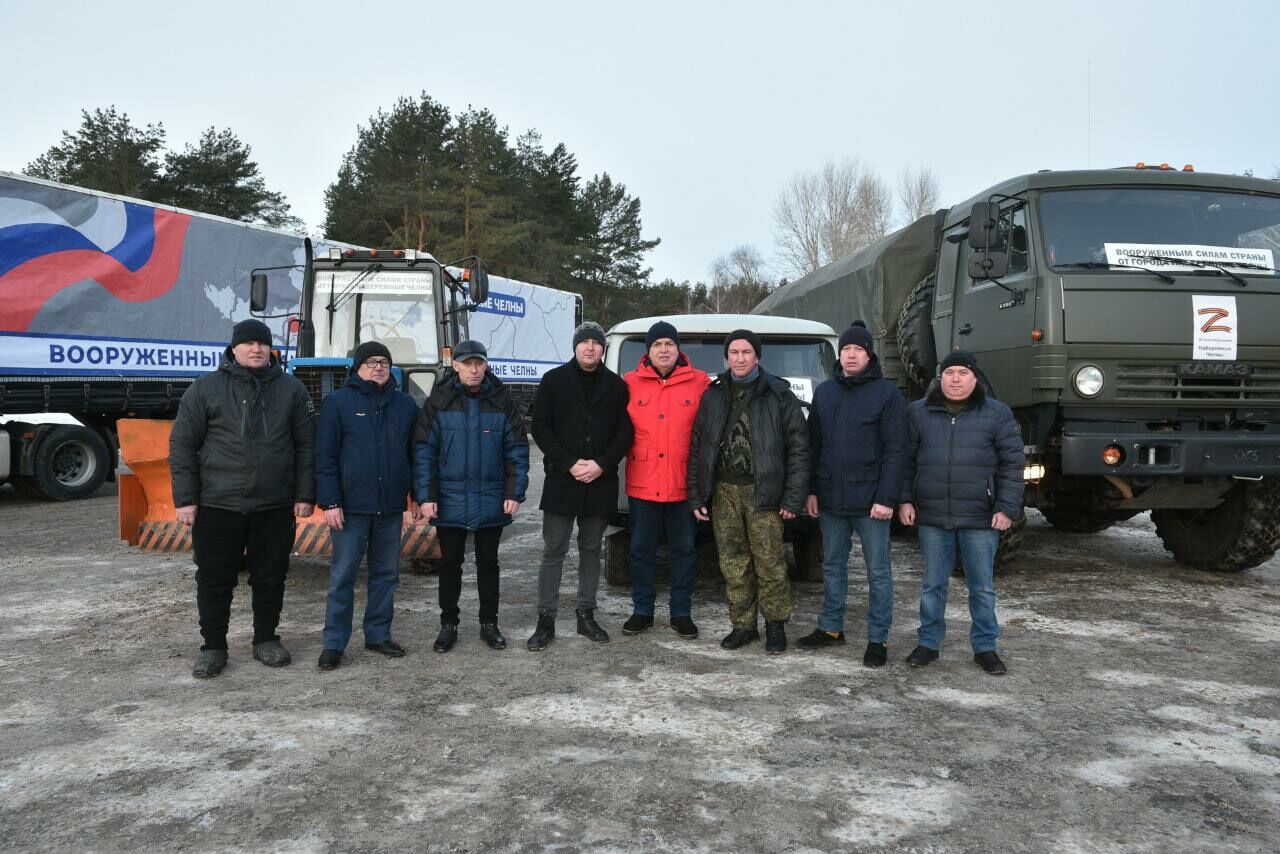 Из&nbsp;Набережных Челнов состоялась отправка первой в&nbsp;этом году гумпомощи на&nbsp;Донбасс