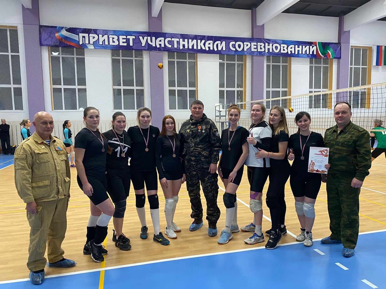 Волейболистки из Челнов стали призерами в открытом турнире