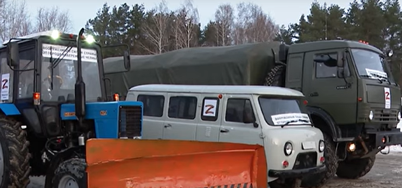 Гумпомощь, которую на днях отправили из Челнов на Донбасс, доставлена в воинскую часть