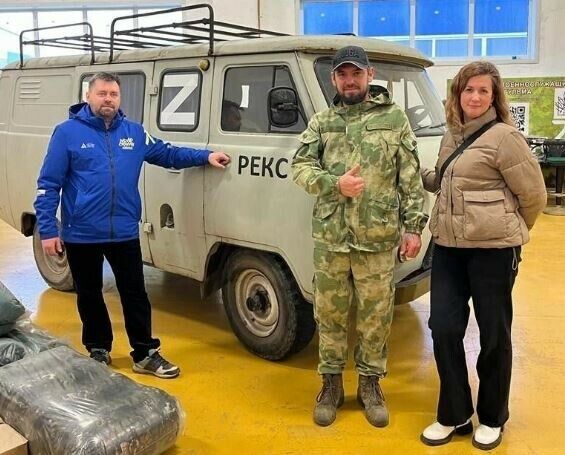Супруги из Татарстана отправили для военнослужащих из батальона «Алга» автомобиль