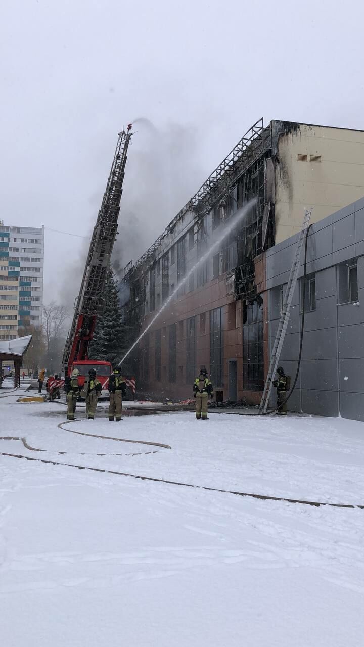 Мэр Набережных Челнов прокомментировал пожар, произошедший в&nbsp;одном из&nbsp;отелей