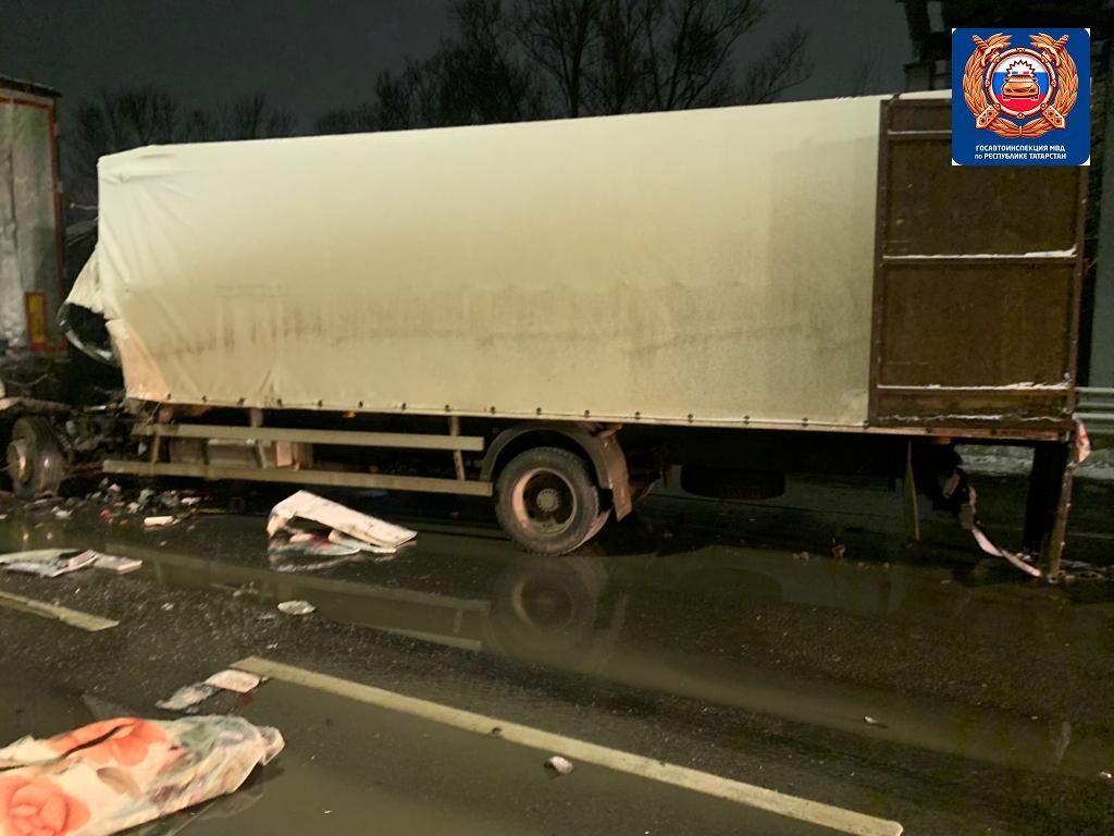 Стали известны подробности смертельного ДТП в&nbsp;Челнах с&nbsp;двумя грузовиками (фото + видео)