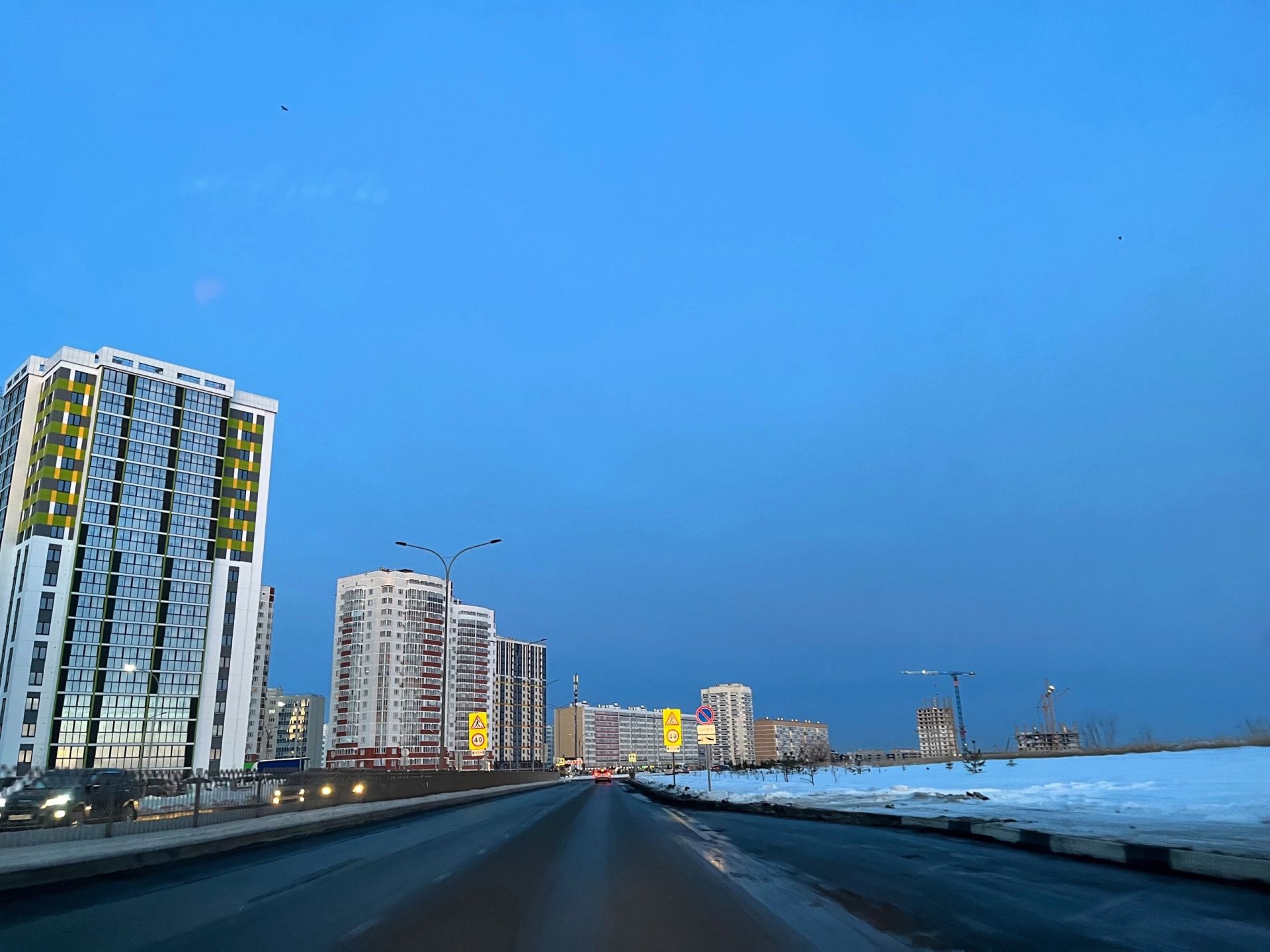 Метеорологи прогнозируют снег и метель в Татарстане