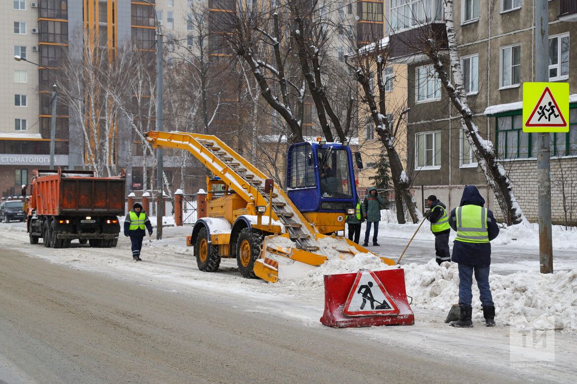 Опубликовали график уборки местных проездов с 25 по 31 декабря в Челнах