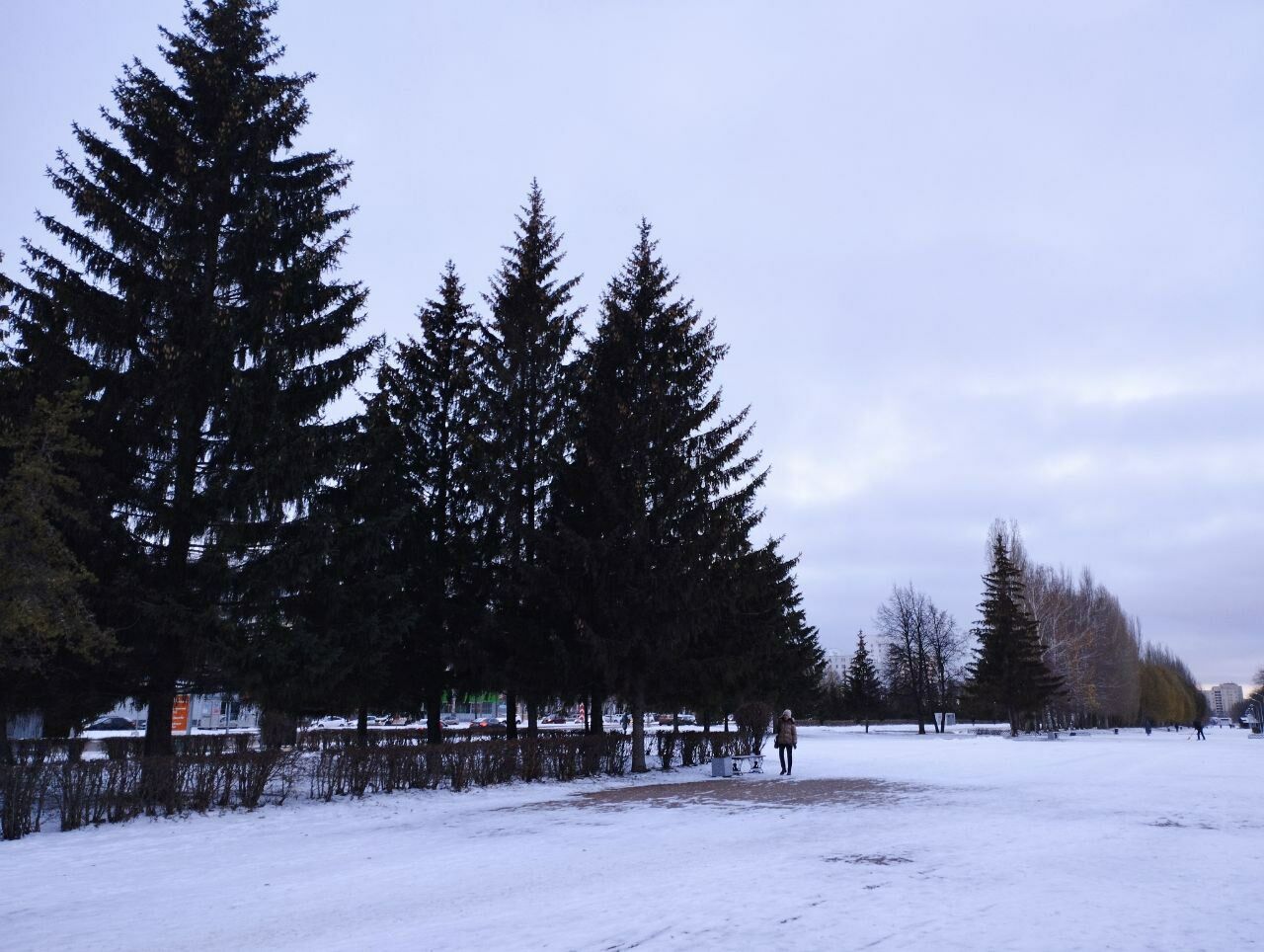В Татарстане прогнозируется небольшой снег и −20°