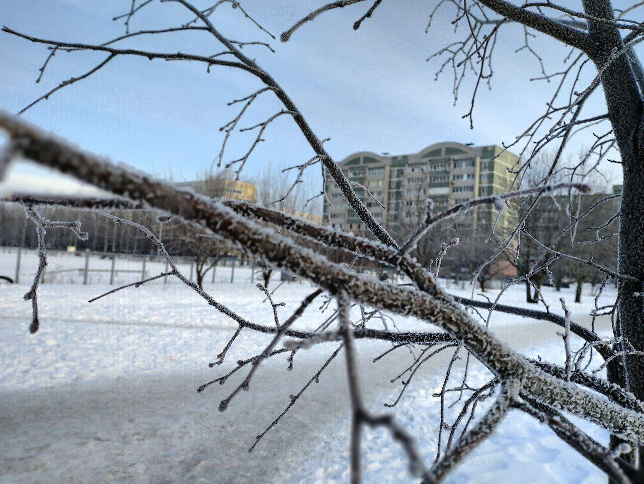 В Татарстане ожидается снег и −19°