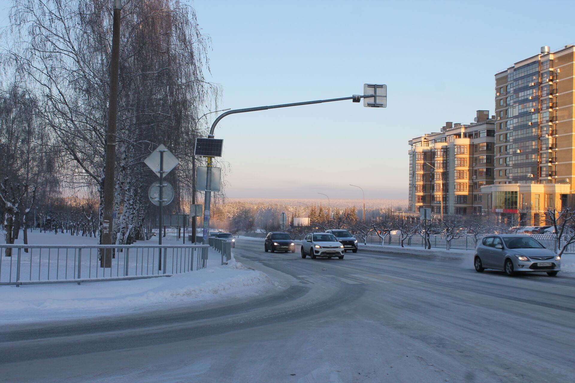 В конце недели в Татарстане ожидаются туман, снег и метель